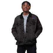 Self Employed denim sherpa jacket