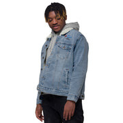 Self Employed denim sherpa jacket