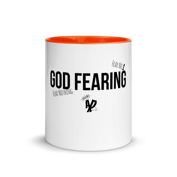 Godfearing Mug with Multi Color Inside